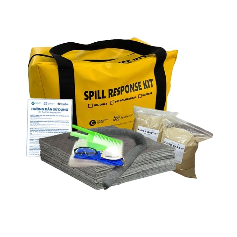  Bộ ứng phó sự cố tràn dầu và hóa chất Spill Kit 30L 