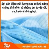  Bọc giày phòng sạch chống tĩnh điện 