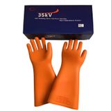  Găng Tay Cách Điện Cao Áp 35KV Chất Liệu Cao Su 