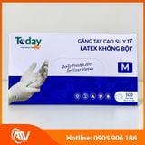  Găng Tay Cao Su Y Tế Latex Không Bột Today 