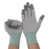  Găng Tay Sợi Carbon Phủ PU Xám Chống Tĩnh Điện 