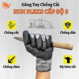  Găng Tay Chống Cắt Run Flexs Cấp Độ 5 
