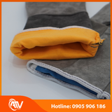  Găng Tay Da Hàn Dài 2 Lớp 35cm 
