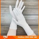  Găng Tay Nitrile Phòng Sạch 12 Inch Màu Trắng 