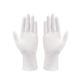  Găng Tay Nitrile Phòng Sạch 9 Inch Màu Trắng 