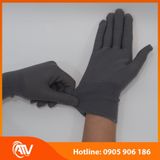  Găng Tay Sợi Polyester Màu Xám 