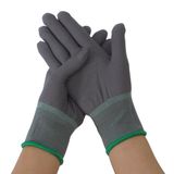  Găng Tay Sợi Polyester Màu Xám 