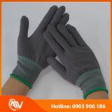  Găng Tay Sợi Polyester Màu Xám 