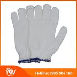  Găng tay sợi poly Trắng 60gr 