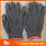  Găng Tay Sợi Poly xám 