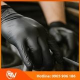  Găng Tay Y Tế Sgloves Nitrile Không Bột Màu Đen 