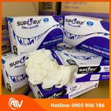  Găng Tay Y Tế Không Bột Nitrile Supérieur Màu Trắng 