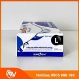  Găng Tay Y Tế Không Bột Nitrile Supérieur Màu Trắng 