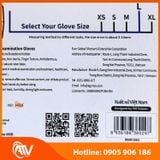  Găng Tay Y Tế Không Bột Nitrile Supérieur Màu Xanh 