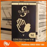  Găng Tay Y Tế Sgloves Nitrile Không Bột Màu Đen 