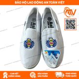  Giày Vải Xỏ Asia màu trắng 