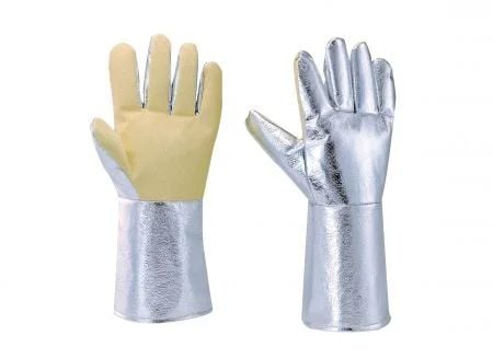  Găng Tay Sợi Kevlar Tráng Nhôm Chống Cắt Chịu Nhiệt Nam Liong 