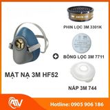  Mặt Nạ Nửa Mặt 3M HF-52 