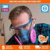  Mặt nạ phòng độc 3M 7501/ 7502/ 7503 