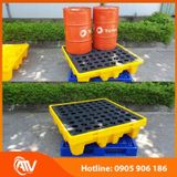  Pallet Nhựa Chống Tràn Dầu 