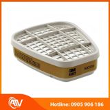  Phin lọc hơi thủy ngân, hơi hữu cơ và khí axit 3M 6007 