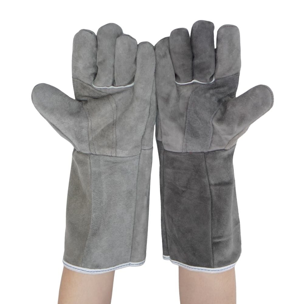  Găng Tay Da Hàn Dài 2 Lớp 35cm 