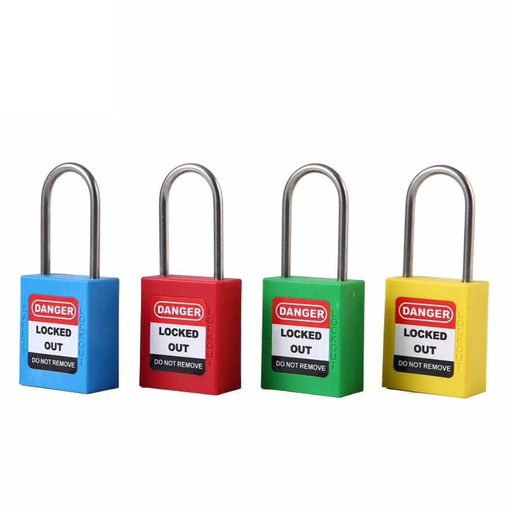  Ổ khóa còng bằng thép không gỉ 38mm, đường kính gọng 4mm, mỗi khóa 1 chìa.Code: KD-P38SSD4-GRN 