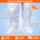  Giày Phòng Sạch Chống Tĩnh Điện ESD 