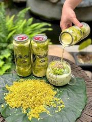 Trà Sữa Cốm Hà Nội 300ml/500ml – Cốm Tươi Xào Dẻo