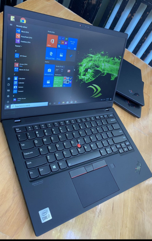 ThinkPad X1 Carbon Gen 8 i7 10610U Ram 16G SSD 256G Màn Hình Full HD