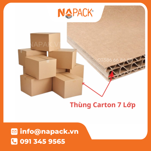 Thùng Carton 7 Lớp