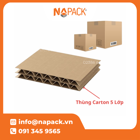 Thùng Carton 5 Lớp