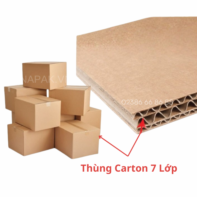 Thùng Carton 7 Lớp
