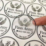 Tem Nhãn Decal Trong Suốt