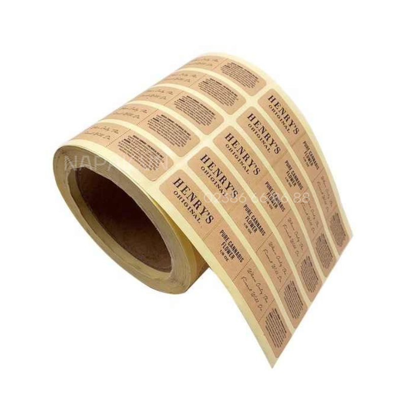 Tem Nhãn Decal Kraft