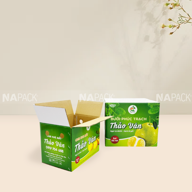Thùng Carton In Offset Bồi Sóng E · B · F (3–5 Lớp)