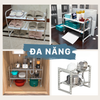  Kệ gầm bếp 2 tầng để đồ đa dụng có thể điều chỉnh được độ dài dành cho nhà bếp nhà tắm Easy Stuff 