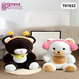  Thú bông 80cm Gấu cosplay- T01832 