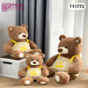 Thú bông 40cm Gấu mặc áo yếm - T11773