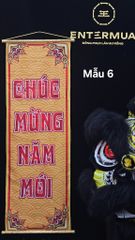Liễn lân sale Mẫu 6 - Vàng