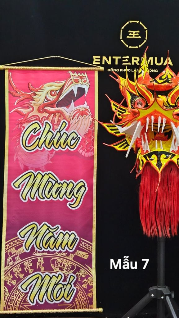 Liễn lân sale Mẫu 7 - Tím