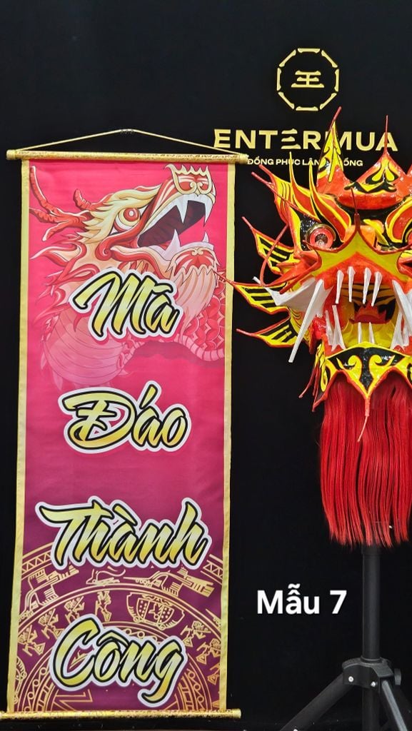 Liễn lân sale Mẫu 7 - Tím