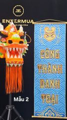 Liễn lân sale Mẫu 2 - Xanh