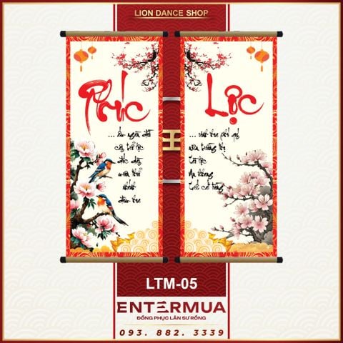 Liễn tết mini mã LTM-05