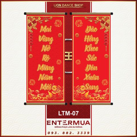 Liễn tết mini mã LTM-07