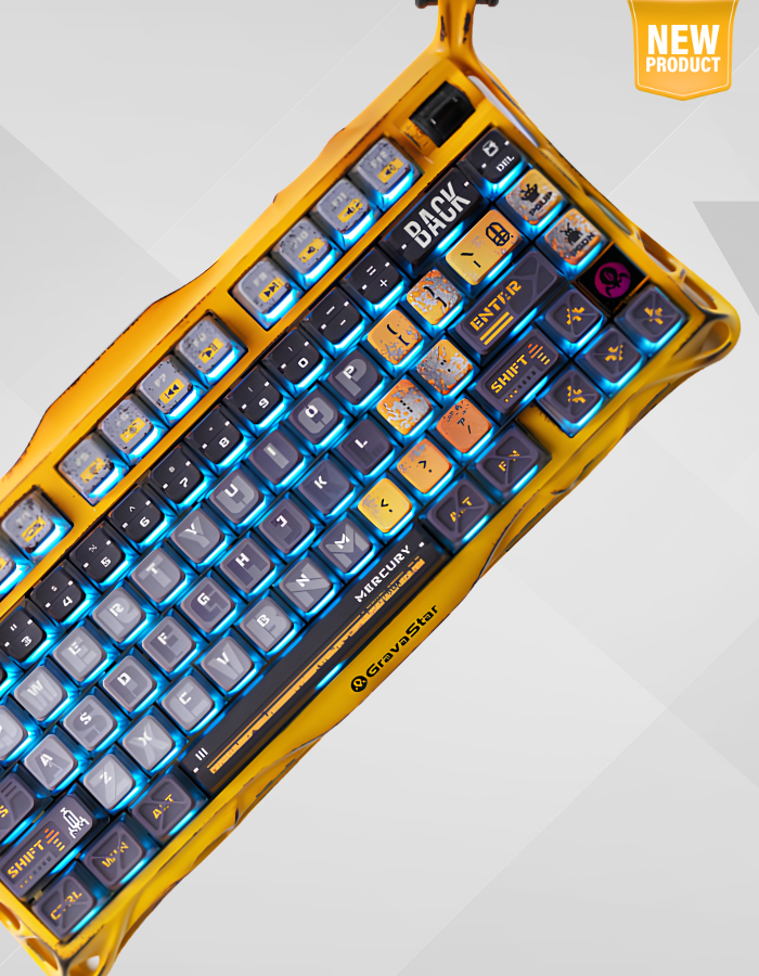  BÀN PHÍM GRAVASTAR MERCURY K1 PRO BATTLEWORN 