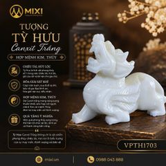 Tỳ Hưu Canxit Trắng