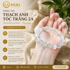Vòng Tay Thạch Anh Tóc Trắng 2A