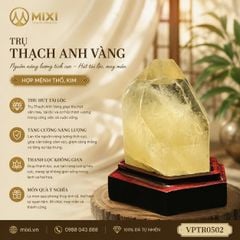 Trụ Thạch Anh Vàng