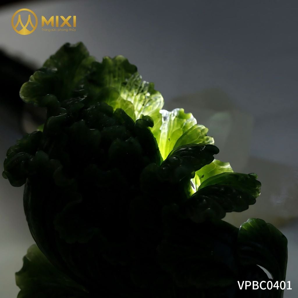 Bắp Cải Tài Lộc Ngọc Bích Nephrite